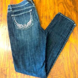 Rock & Republic Berlin Straight Skinny Denim Jeans - Size 10